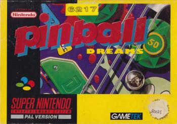 Cover Pinball Dreams for Super Nintendo